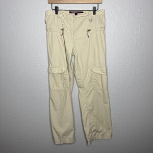 Wild Roses beige light‎ weight outdoor wear size 8 -cp